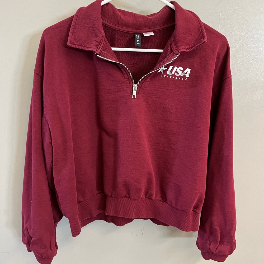 Divided H&M quarter-zip